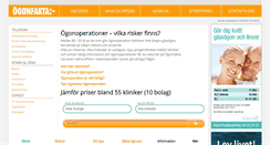 Desktop Screenshot of ogonfakta.se